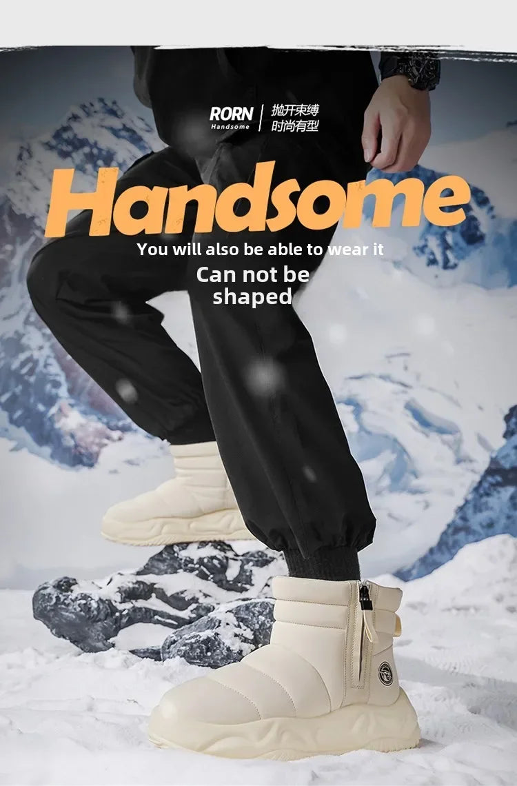 أحذية مطاطية قصيرة مقاومة للماء للنساء