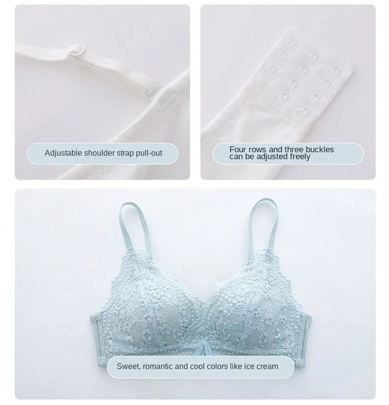 Women Ultra Thin Bra Set