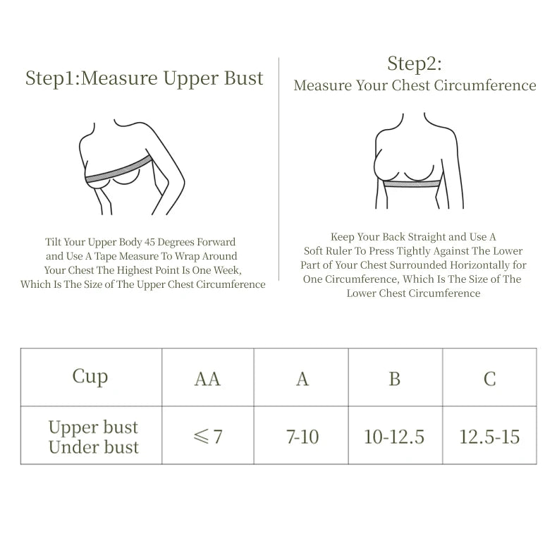حمالة صدر نسائية غير مرئية بدون حمالات