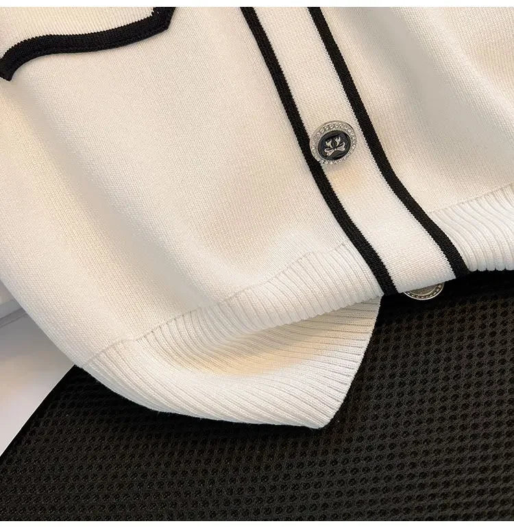 Women Square Neck Knit T-Shirt