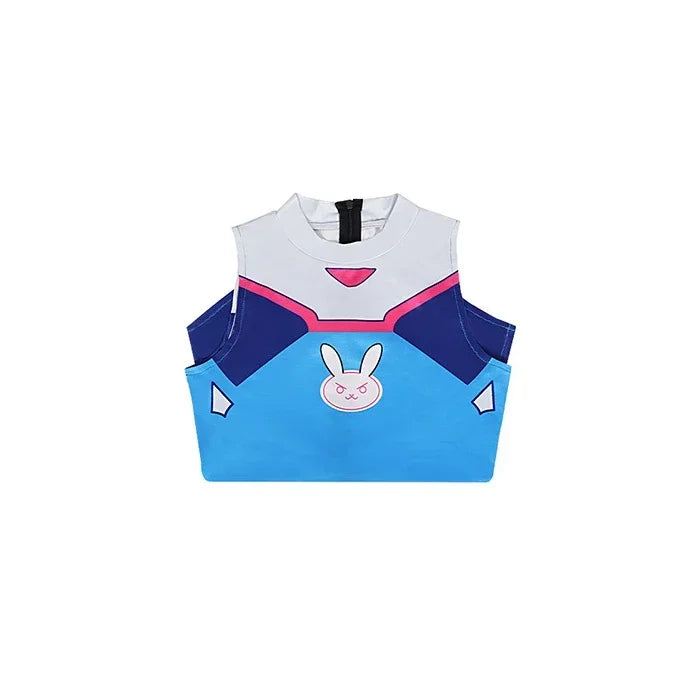 D.Va Sexy Anime Jumpsuit Cosplay Costume