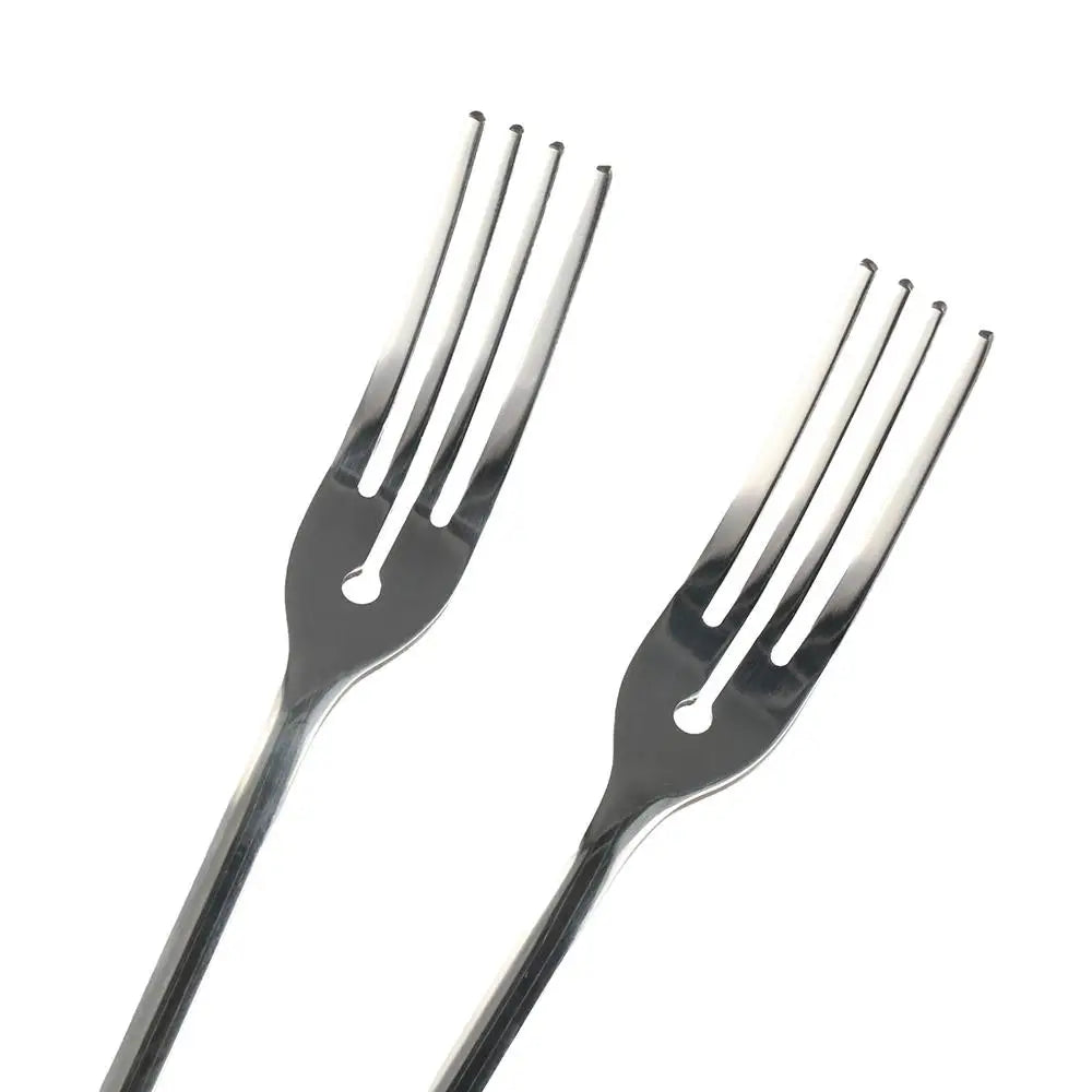 Stainless Steel Long Handle Dessert Forks