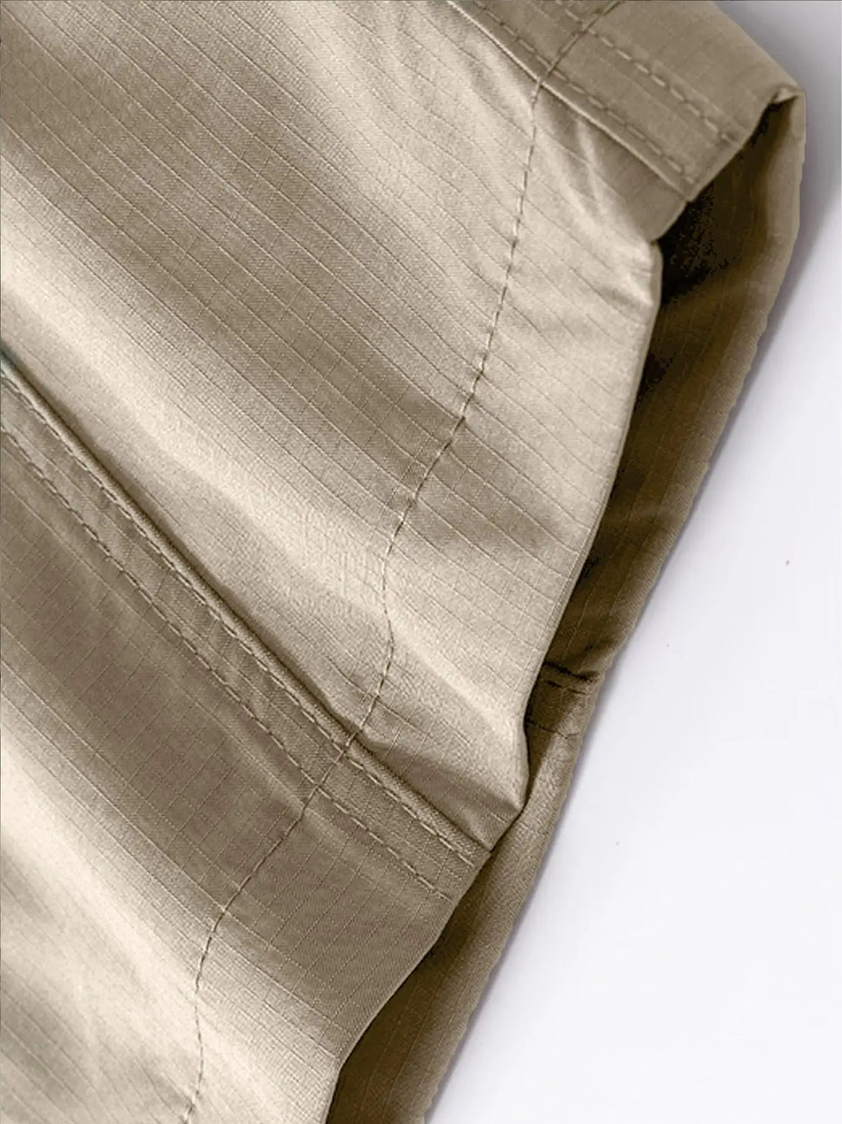 بنطلون كارغو أسود كبير الحجم للرجال