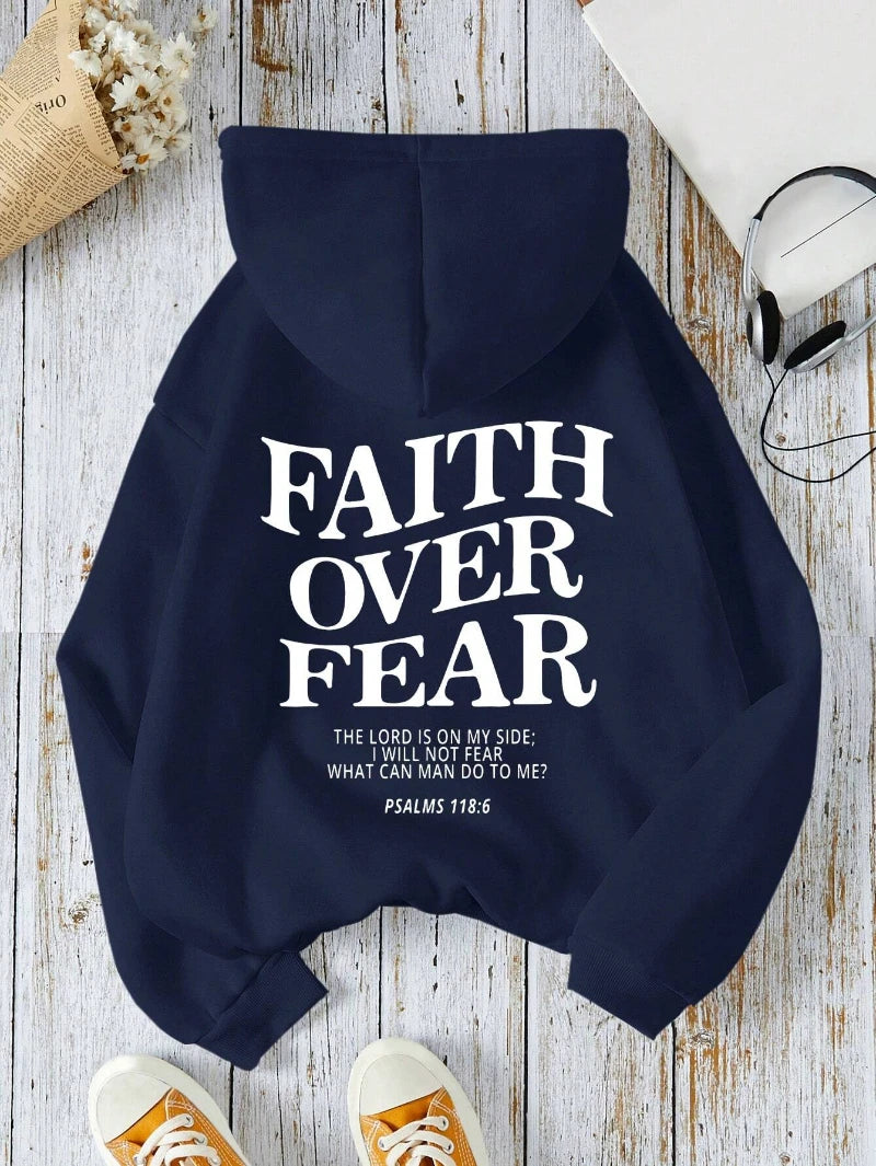Women's Faith Over Fear Hoodie