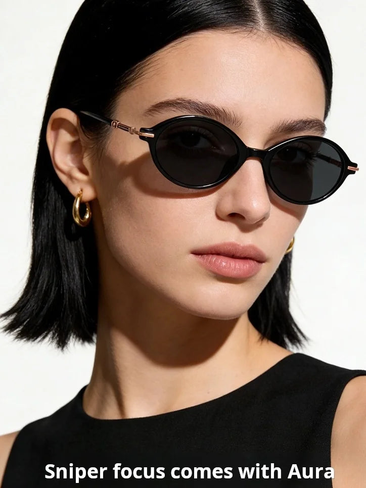Premium Polarized Oval Sunglasses