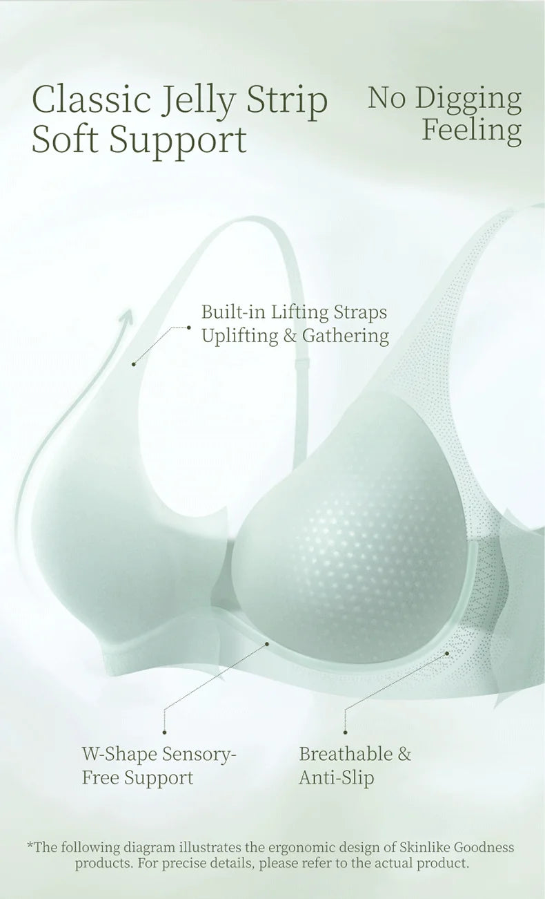 حمالة صدر لاسلكية رفيعة للنساء