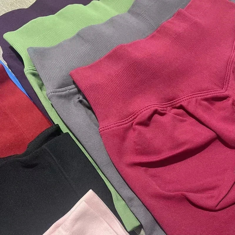 Women's Peach Hip Fitness Shorts