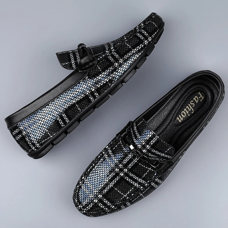 Men Suede Casual Driving Shoes