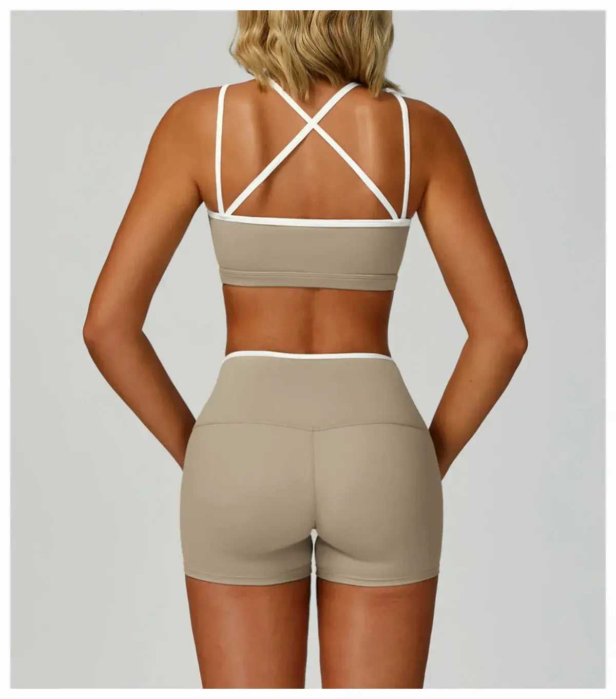 حمالة صدر يوغا نسائية مقاومة للصدمات بدون درزات