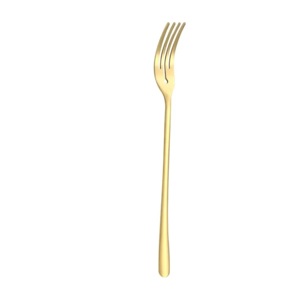 Stainless Steel Long Handle Dessert Forks