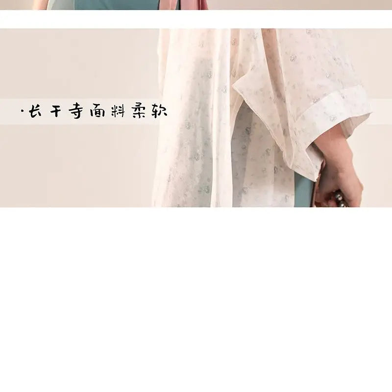 Elegant Song Dynasty Hanfu outfit showing delicate fabric and stylish design detail for women.