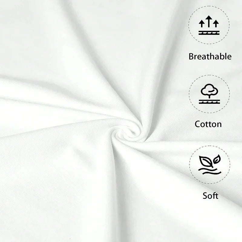 Close-up of soft, breathable cotton fabric, showcasing its quality for comfortable clothing.