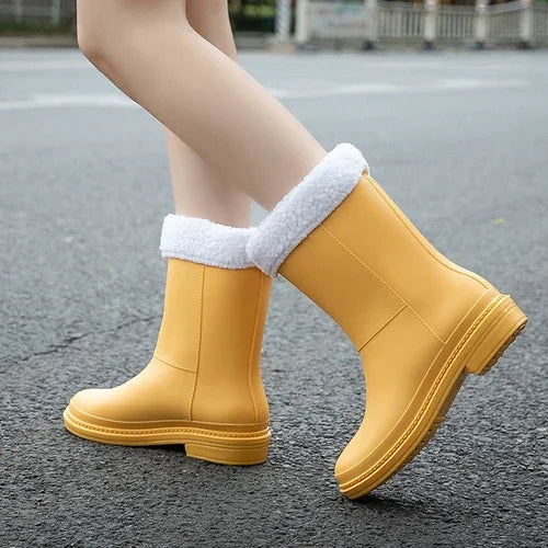 Women Knitted High Heel Mules