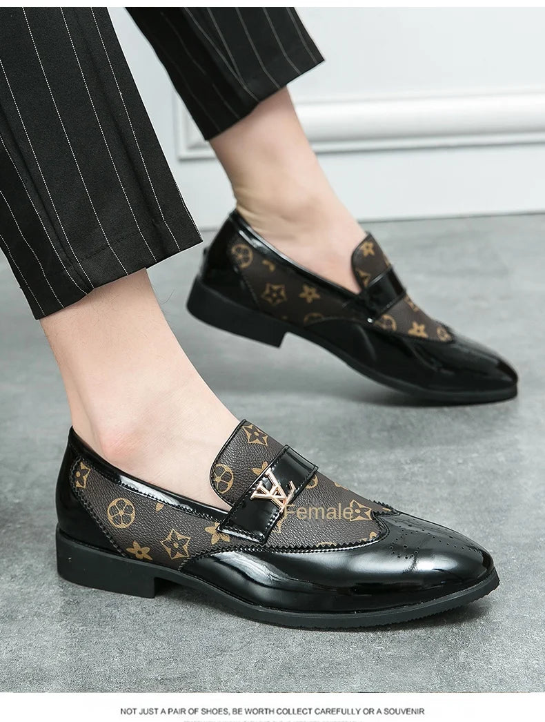 Men British Style Leather Shoes