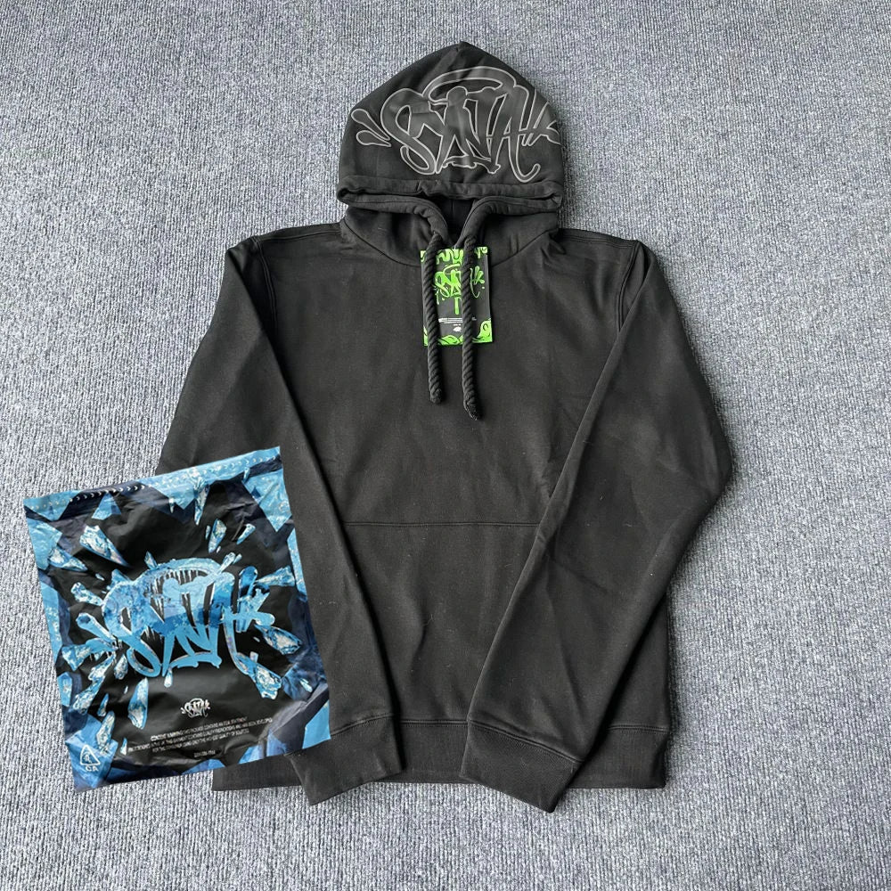 طقم هودي وبنطال رياضي رجالي من القطن