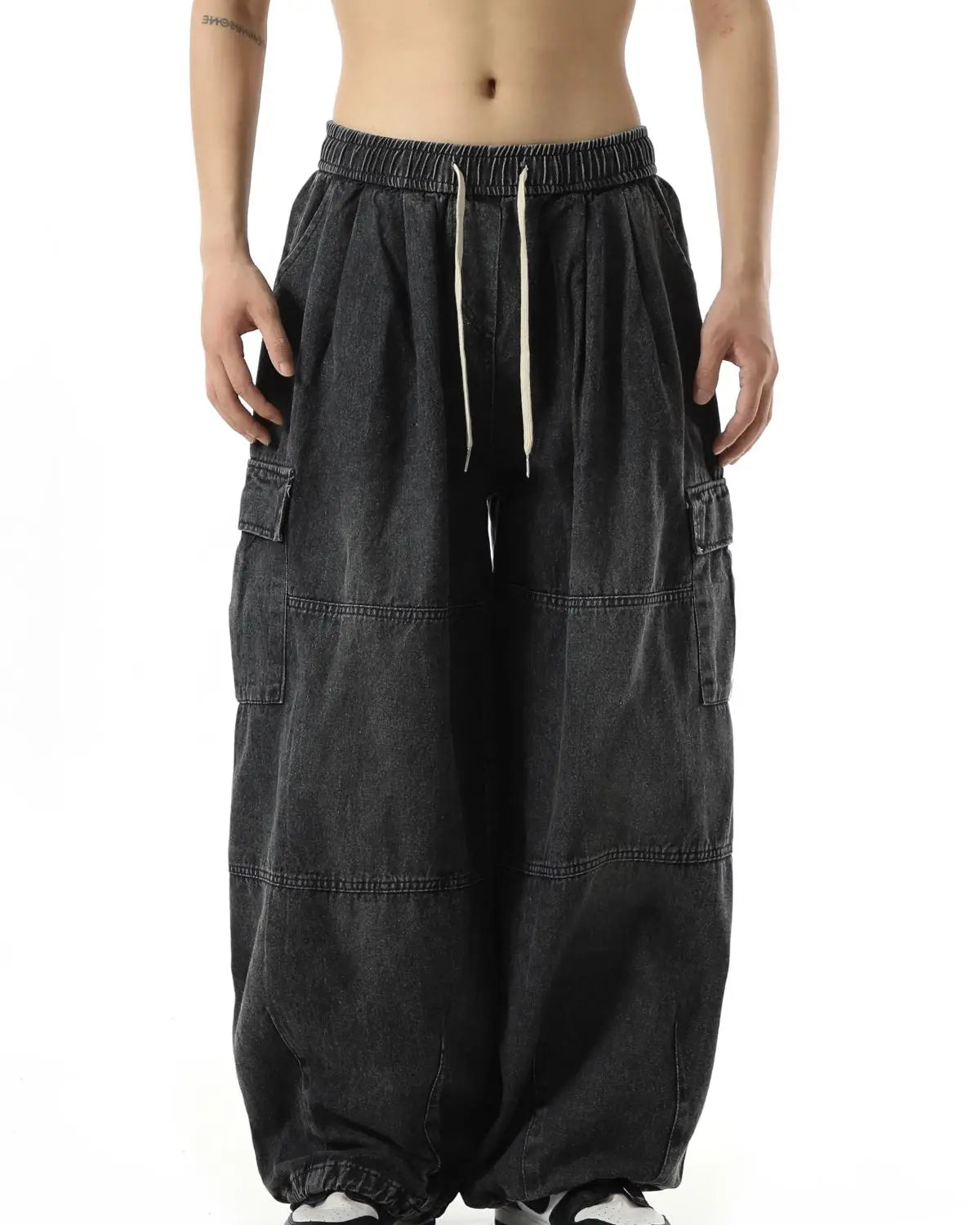 Men Y2K Baggy Cargo Jeans