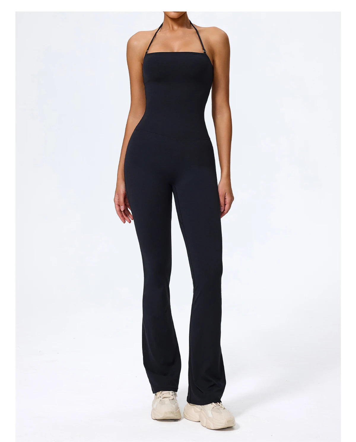 Elevate Backless Active Jumpsuit