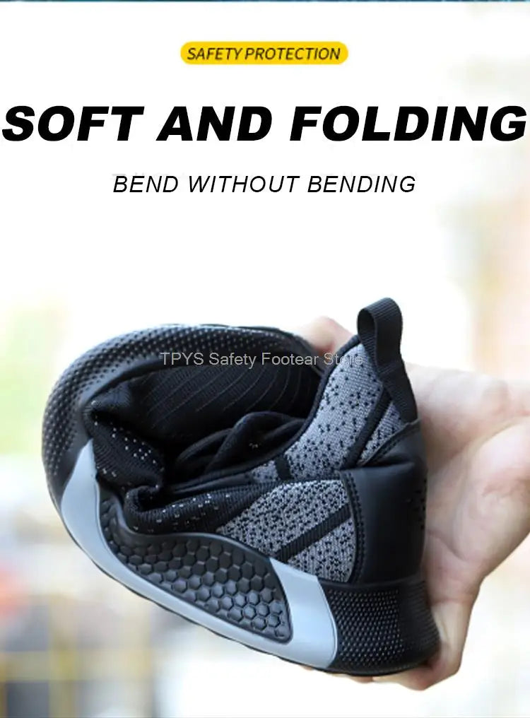 أحذية أمان عالية الجودة للرجال غير قابلة للتدمير
