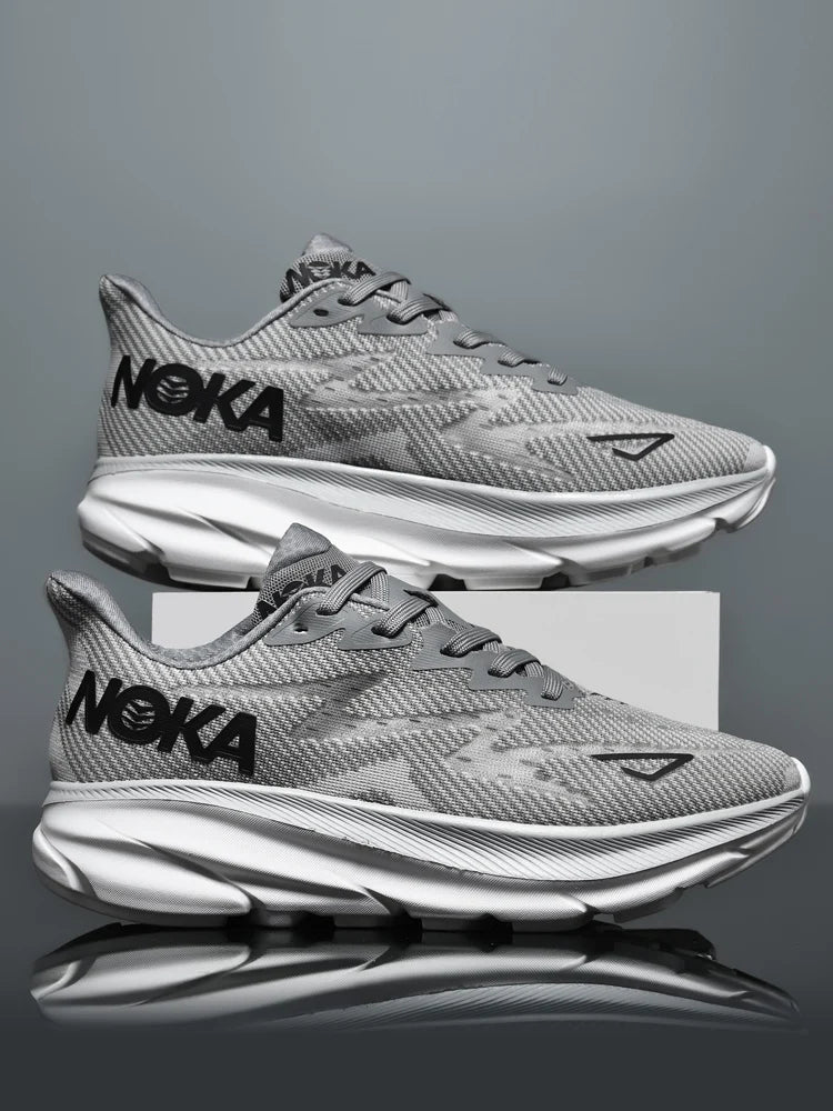 حذاء رياضي رجالي للجري مزود بوسادة هوائية