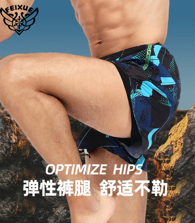 شورت سباحة رجالي للشاطئ بمقاسات كبيرة