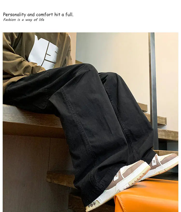 Men’s Plus Size Cargo Pants 8XL