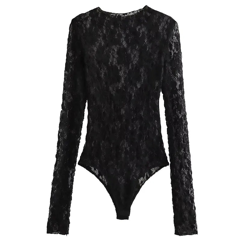 Summer Lace Jumpsuit Women – Hollow Out Bodysuit