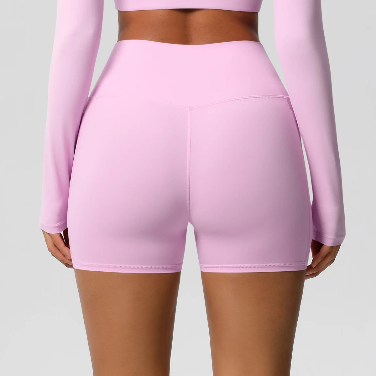 Women's Pocketed Fitness Yoga Shorts