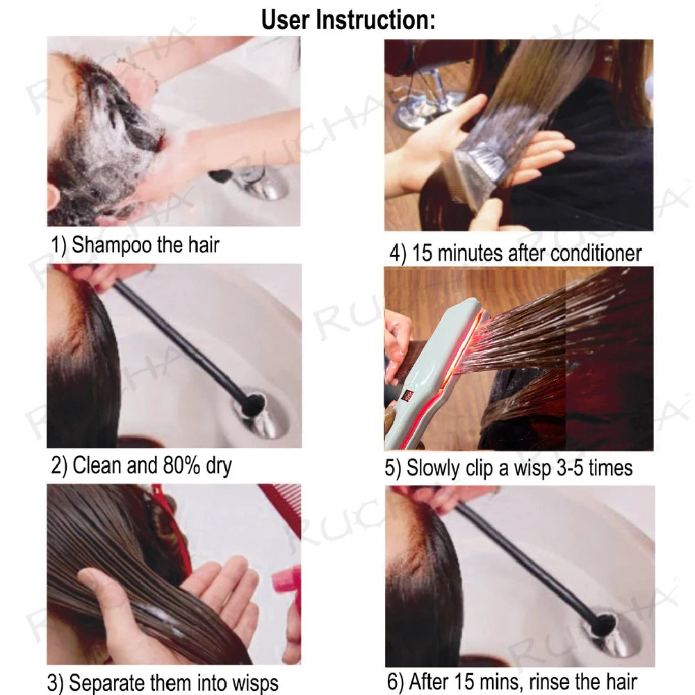 Infrared Ultrasonic Hair Care Iron