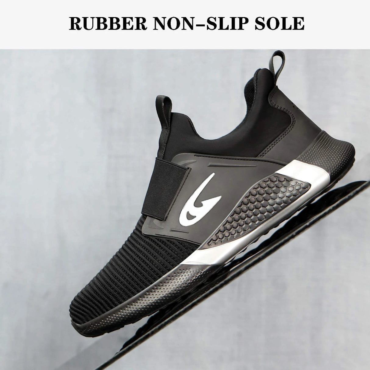 أحذية أمان نسائية برأس فولاذي صناعي