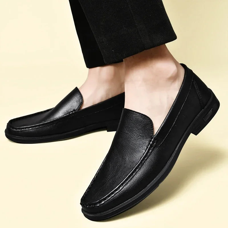Executive Leather Loafers