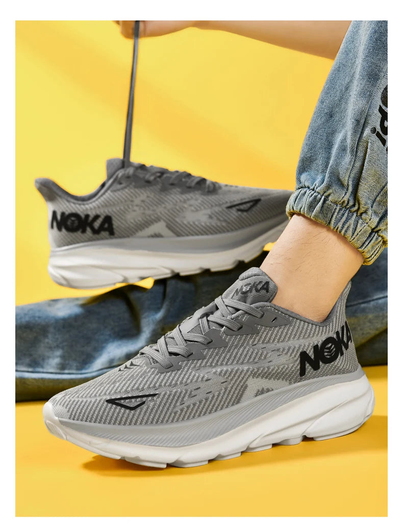 حذاء رياضي رجالي للجري مزود بوسادة هوائية