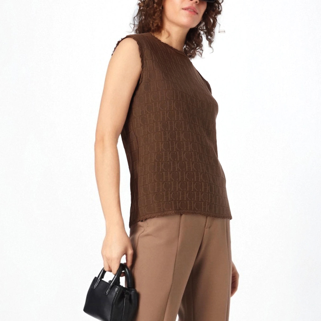 Knitted Texture Summer Casual Tank Top