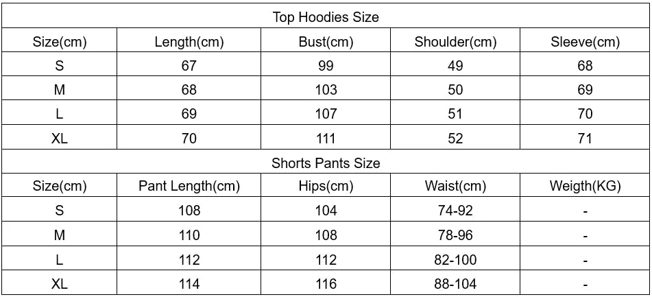 طقم هودي وبنطال رياضي رجالي من القطن