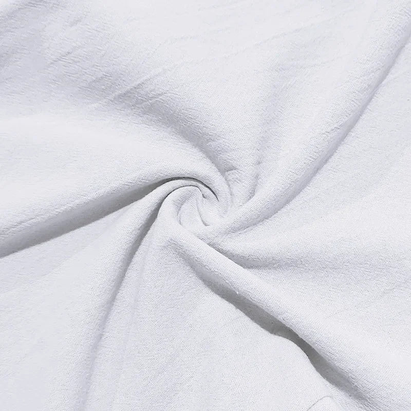 Men Cotton Linen Straight Pants