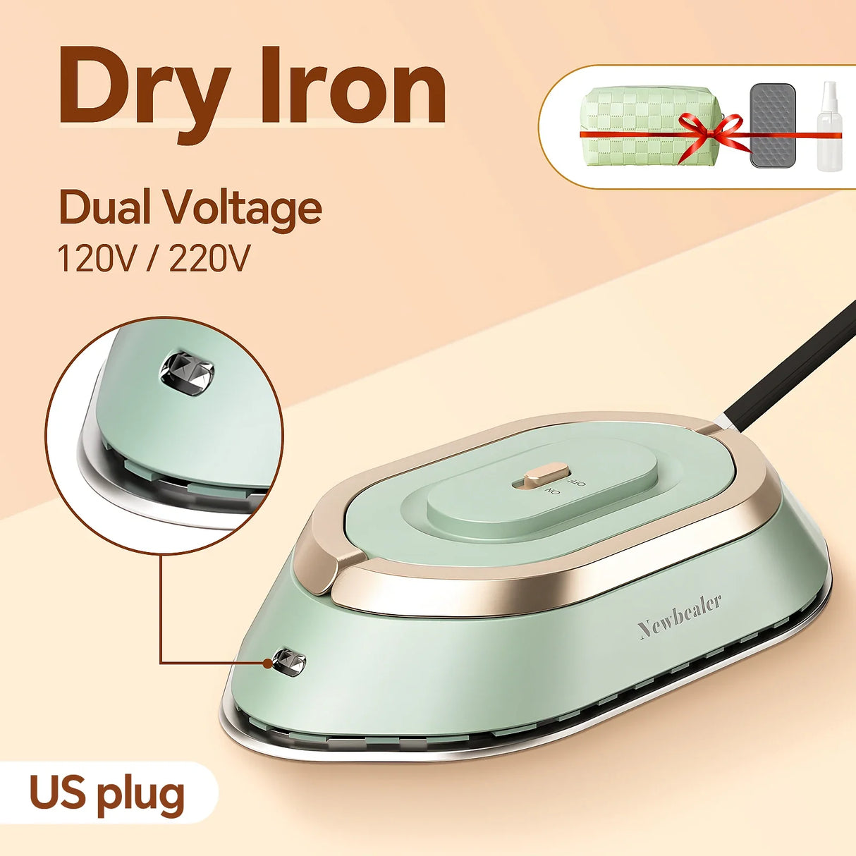 Mini Portable Travel Clothes Iron
