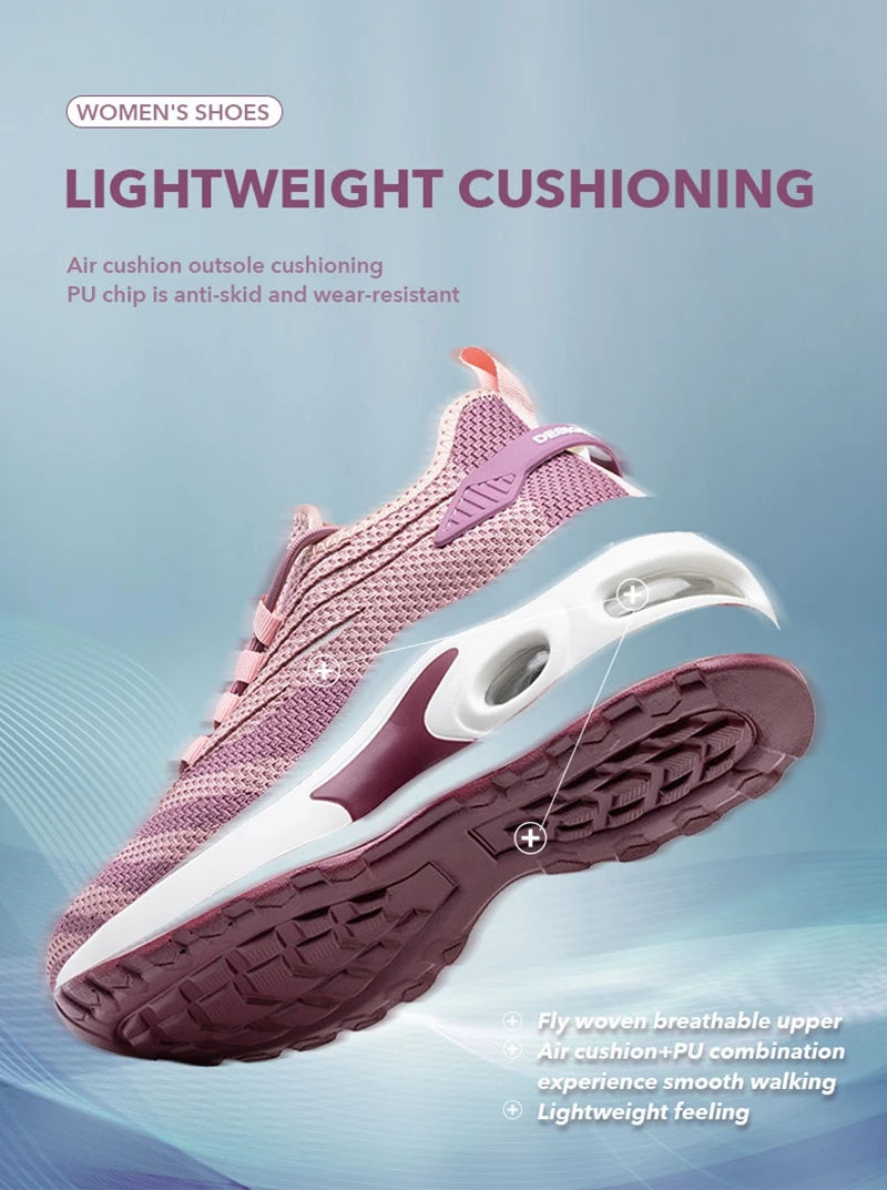 أحذية أمان نسائية وردية اللون بمقدمة فولاذية