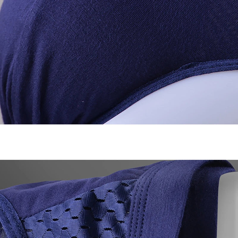 Men's Ice Silk Triangle Briefs – Mesh Square Shorts