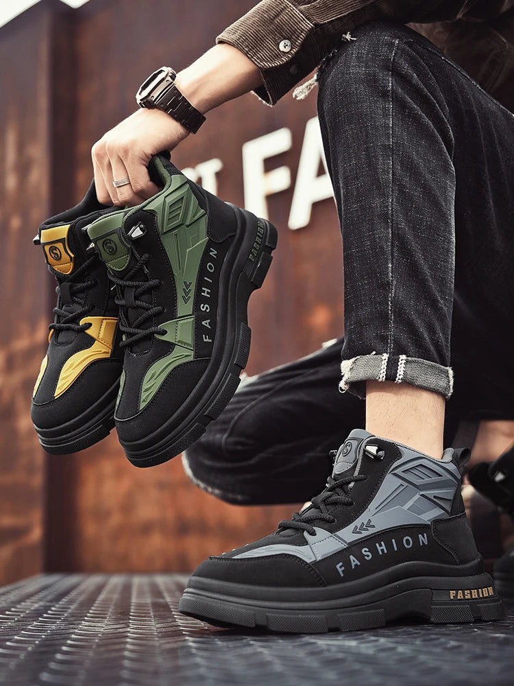 Men’s High-Top Outdoor Travel Boots