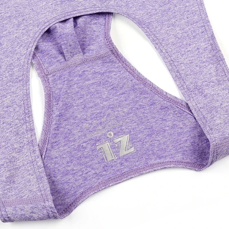 بلوزة يوجا نسائية بدون أكمام بتصميم Racerback