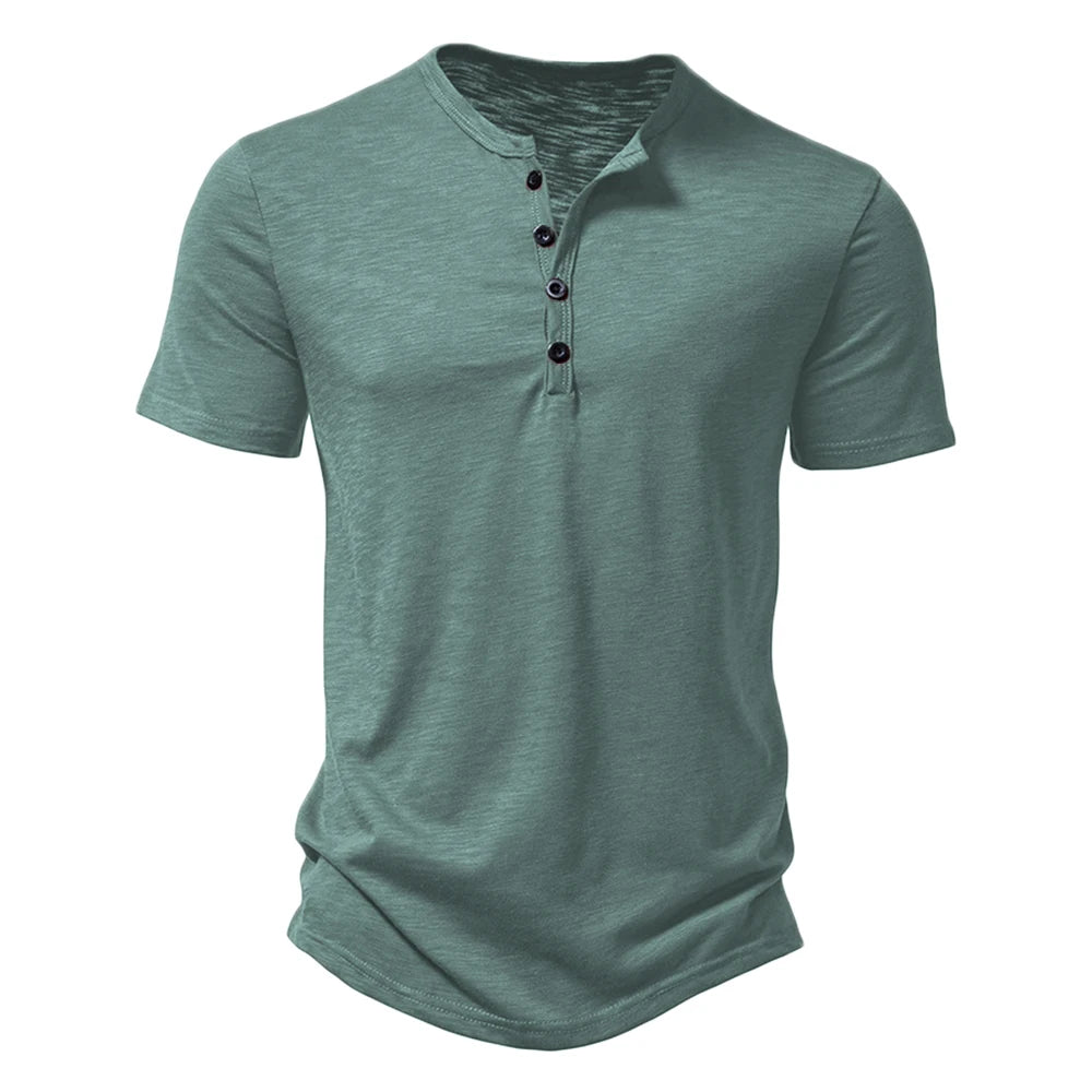 Apex Henley Performance Tee