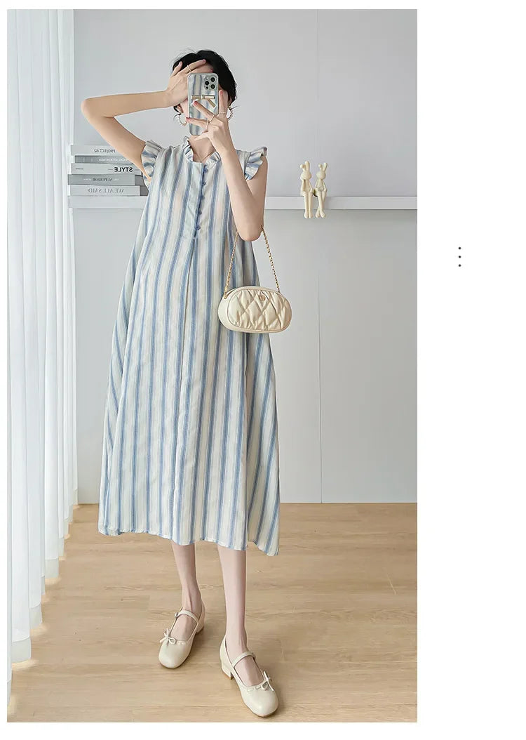 Short Sleeve Nursing Side-Open T-Shirt