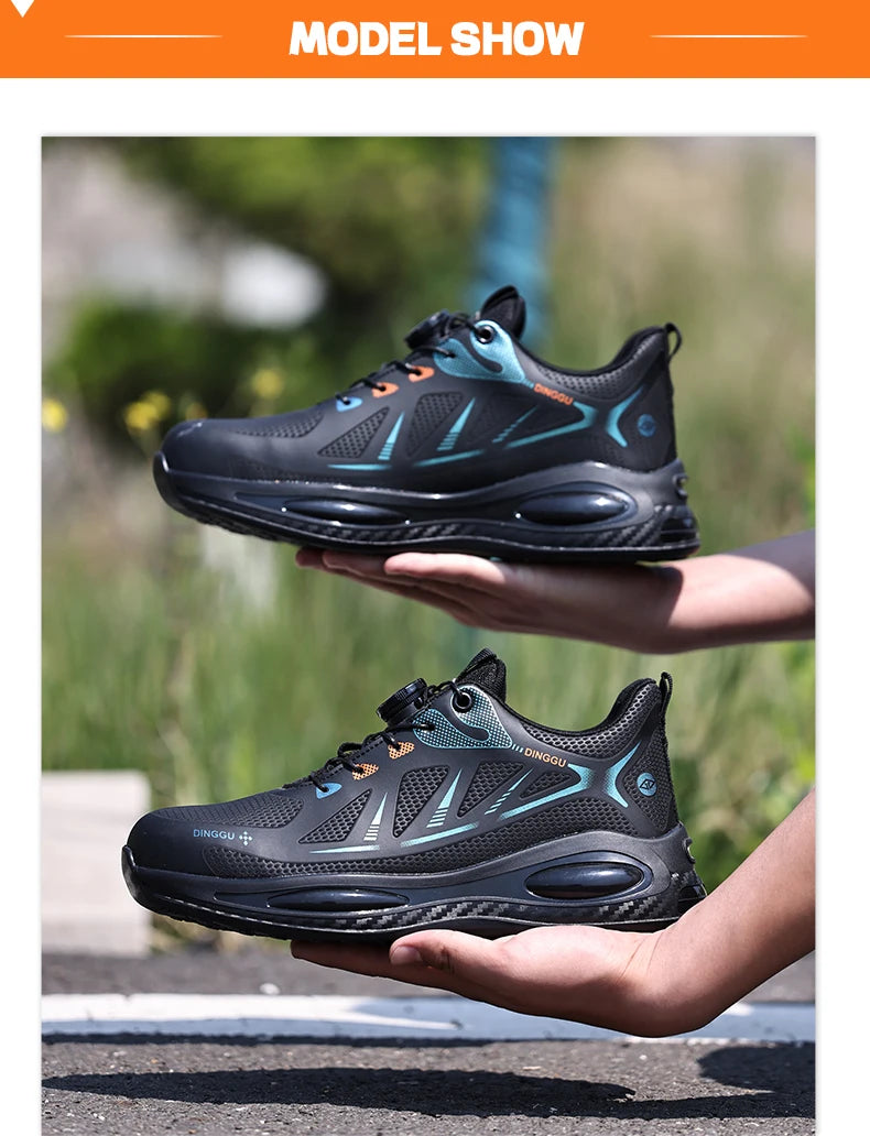 أحذية رياضية نسائية آمنة قابلة للتنفس