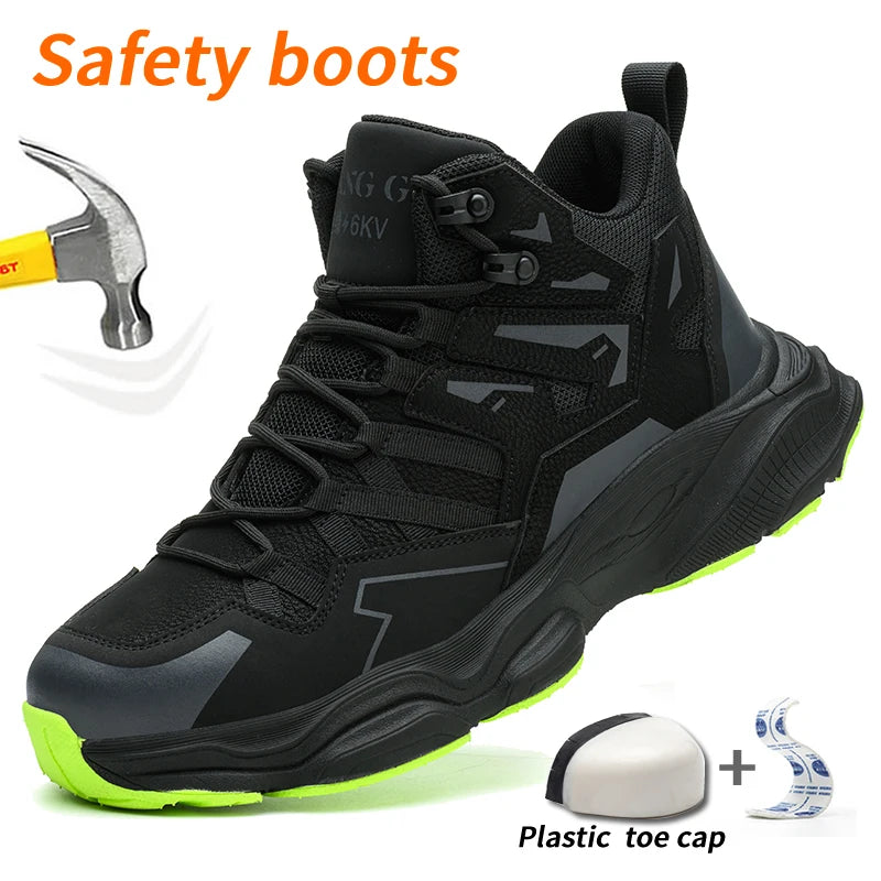 Women Safety Boots Lightweight Protective Shoes