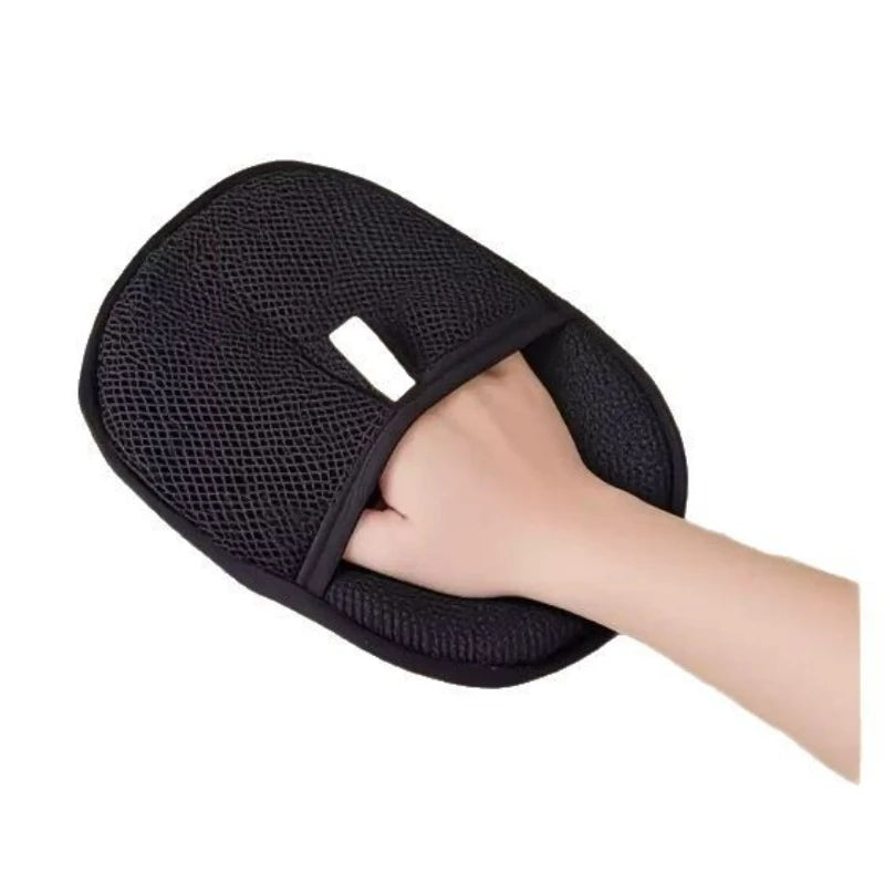 Portable Pet Hair Remover Gloves – Washable Grooming Gloves