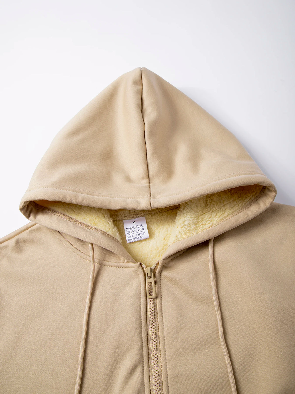 Men's Thick Fleece Zip Hoodie