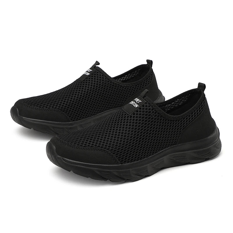 Men Breathable Mesh Walking Loafers