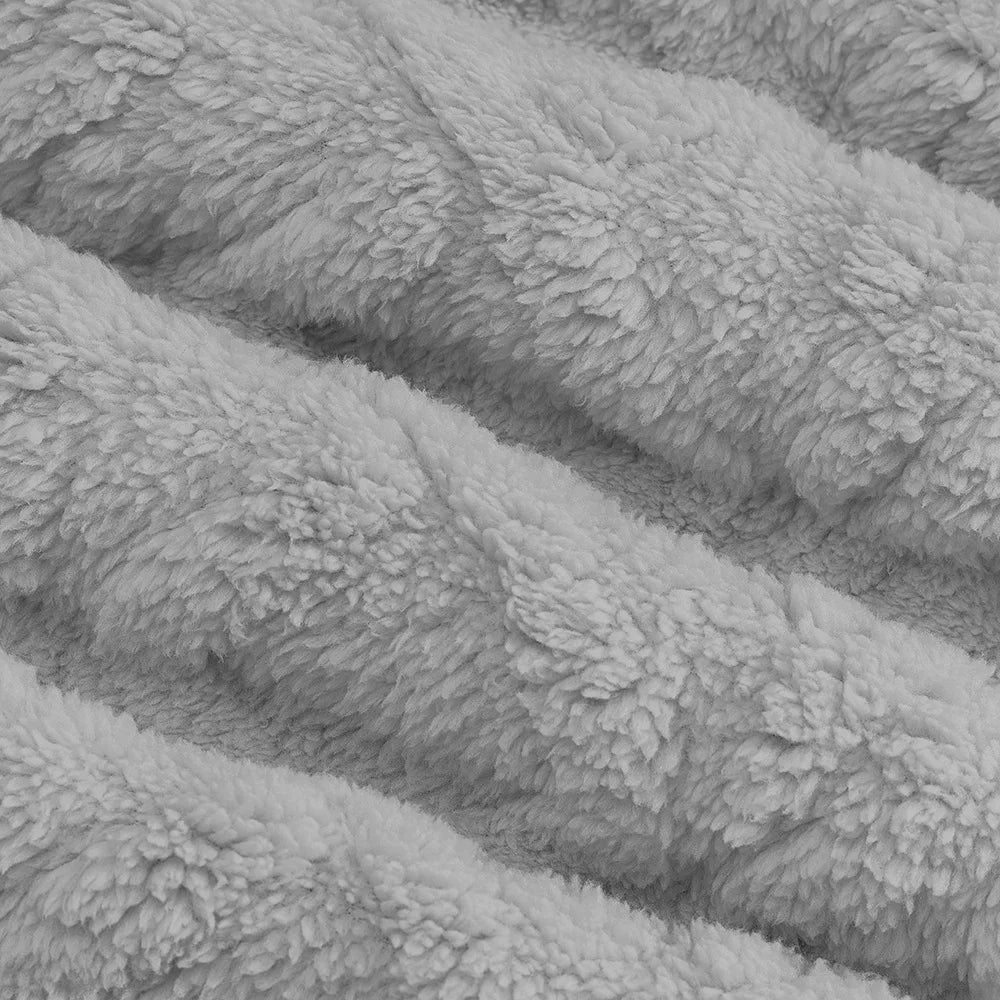 Men Velvet Hooded Pullover Sweater