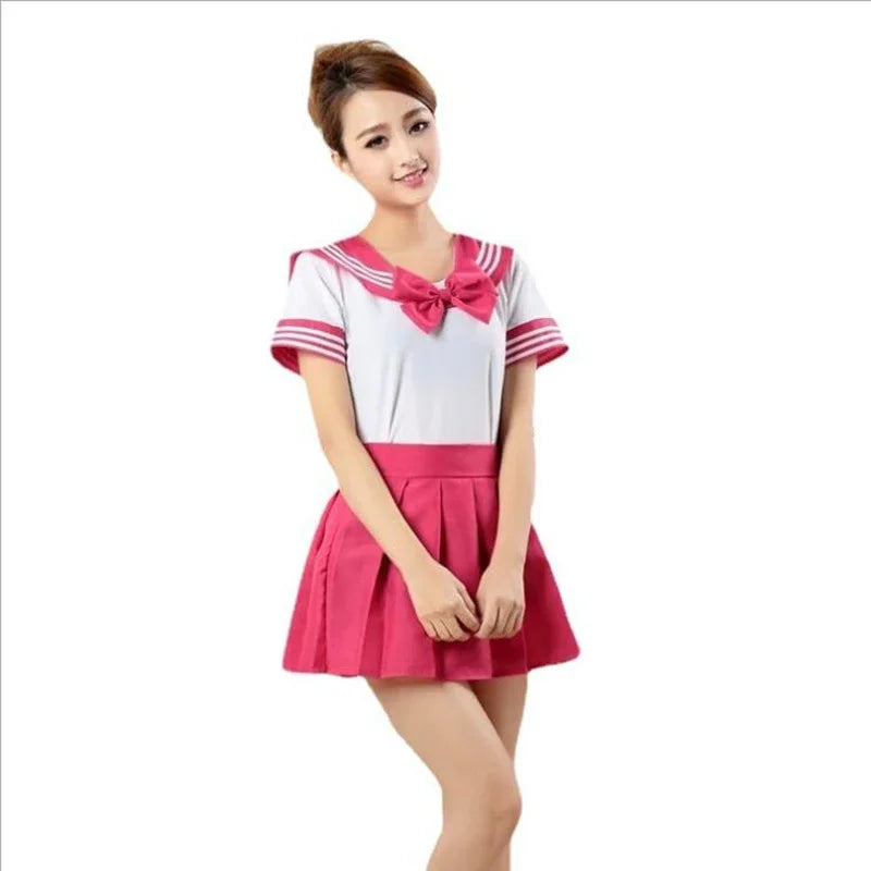 Japanese JK Sailor Schoolgirl Cosplay Uniform