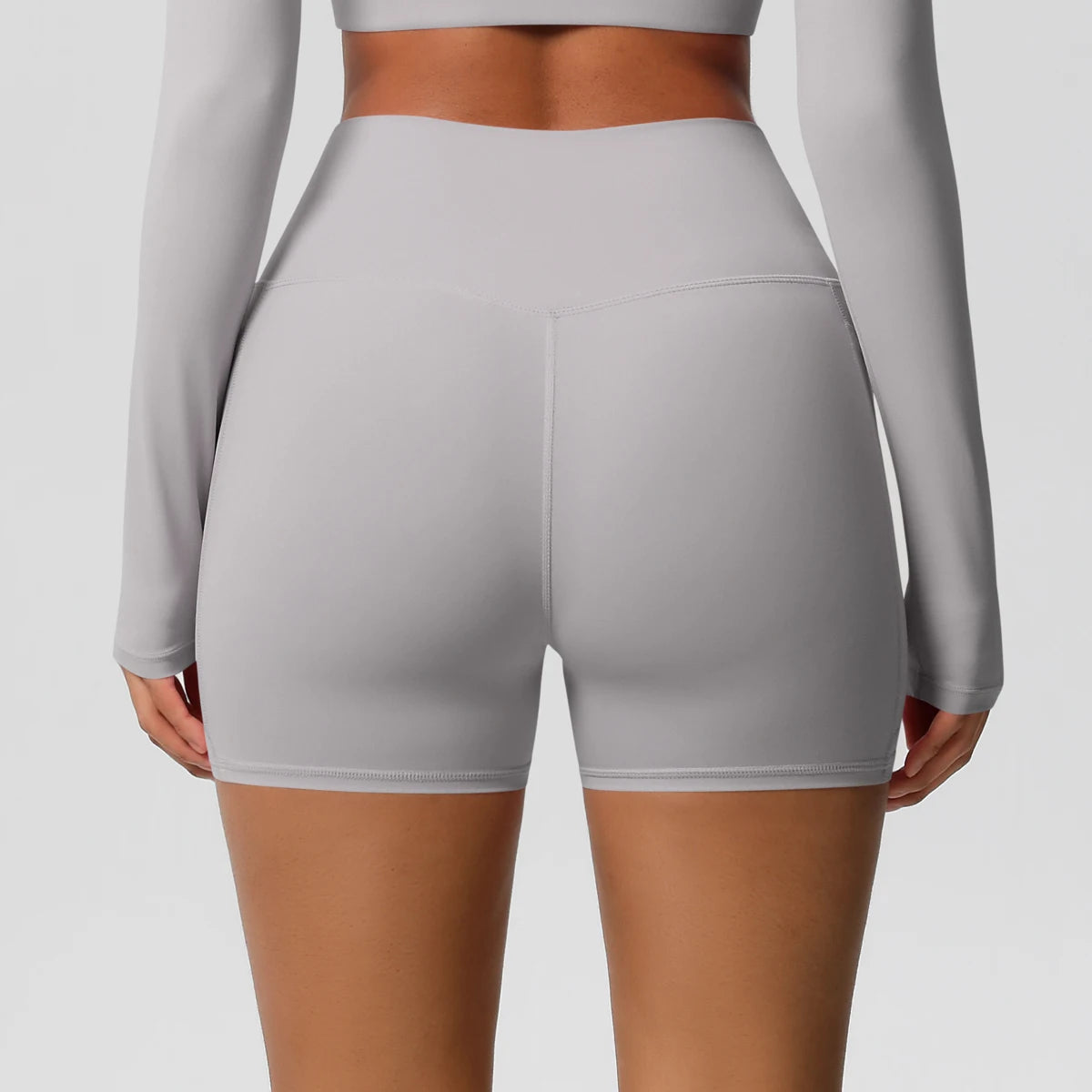 Women's Pocketed Fitness Yoga Shorts