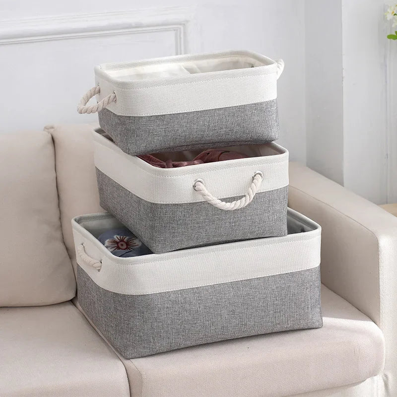 Foldable Linen Storage Basket